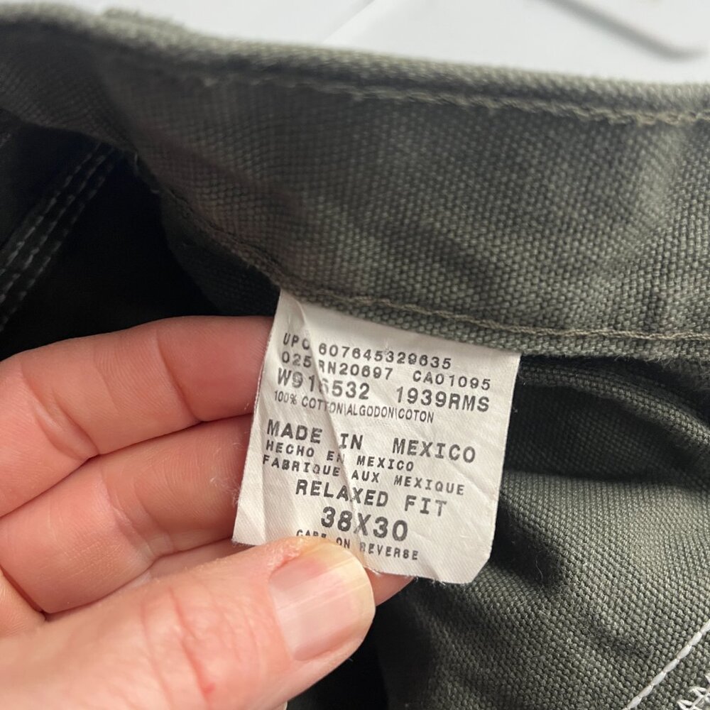 Set of 2 Dickies Pants, Relaxed Moss - 38x30 - Picture 4 of 7